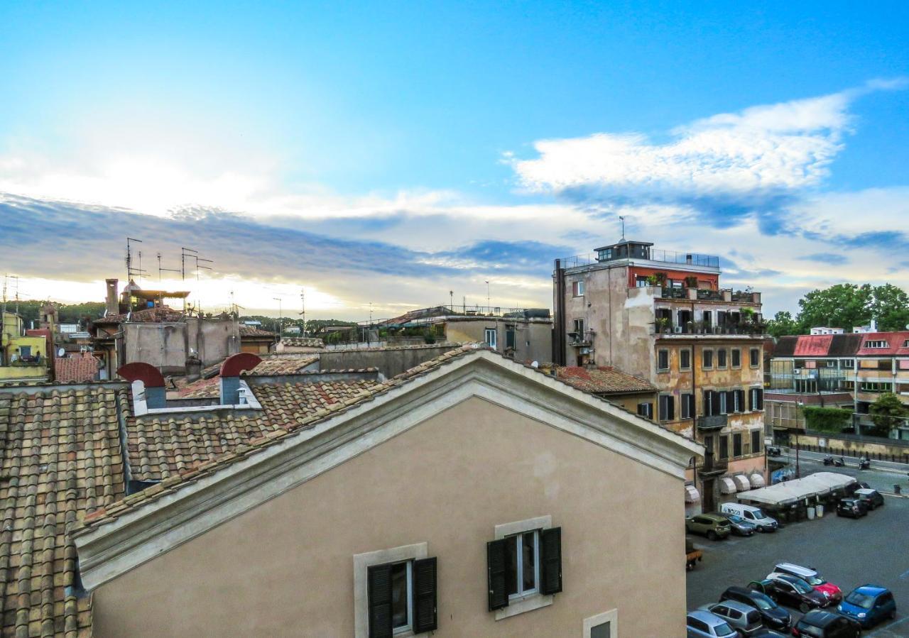 Mattia'S Penthouse - View Over Trastevere Roofs Řím Exteriér fotografie